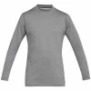 Under Armour Gents ColdGear Armour Fitted Mock Grey (019) -Golf Clothing Shop P 1320805GREYGENTSAW18 L