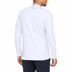 Under Armour Gents ColdGear Armour Fitted Mock White (100) -Golf Clothing Shop P 1320805WHITEGENTSAW18 2 L