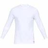 Under Armour Gents ColdGear Armour Fitted Mock White (100) -Golf Clothing Shop P 1320805WHITEGENTSAW18 L
