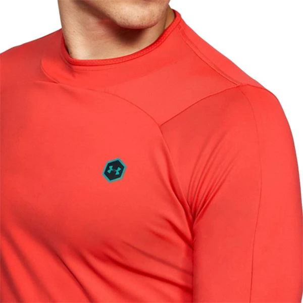 Under Armour Gents ColdGear® Rush Mock Neck Red (646) 7 Under Armour Gents ColdGear® Rush Mock Neck Red (646) - Image 5