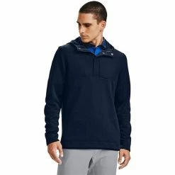 Under Armour Gents SweaterfFleece Hoodie Academy (408) -Golf Clothing Shop P 1356659UNDERARMOURHOODIEACADEMY408GENTS 2 L