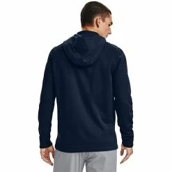 Under Armour Gents SweaterfFleece Hoodie Academy (408) -Golf Clothing Shop P 1356659UNDERARMOURHOODIEACADEMY408GENTS 3 L