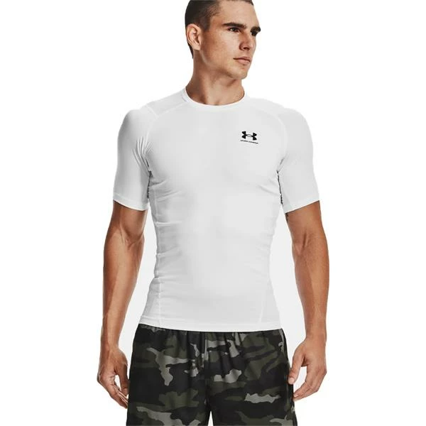 Under Armour Gents HeatGear® Armour Top White (100) 5 Under Armour Gents HeatGear® Armour Top White (100) - Image 3
