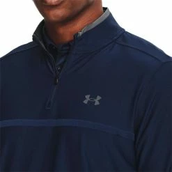 Under Armour Gents Playoff 2.0 ¼ Zip Top Navy (408) -Golf Clothing Shop P 1361821UNDERARMOURTOPNAVY408GENTS 5 L