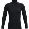Under Armour Gents ColdGear® Armour Fitted Mock Black (001) -Golf Clothing Shop P 1366066UAGENTSCGARMOURFITTEDMOCKBLACK001 L