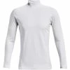 Under Armour Gents ColdGear® Armour Fitted Mock White (100) 2 Under Armour Gents ColdGear® Armour Fitted Mock White (100) -Golf Clothing Shop P 1366066UAGENTSCGARMOURFITTEDMOCKWHITE100 L