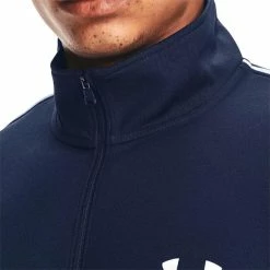 Under Armour Gents Pique Track Jacket Academy (408) 13 Under Armour Gents Pique Track Jacket Academy (408) -Golf Clothing Shop P 1366202UNDERARMOURJACKETACADEMY408GENTS 11 L