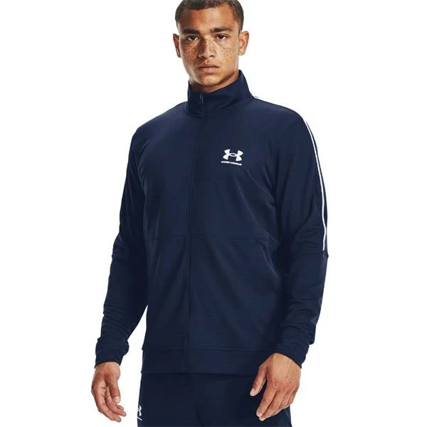 Under Armour Gents Pique Track Jacket Academy (408) 5 Under Armour Gents Pique Track Jacket Academy (408) - Image 3