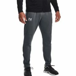 Under Armour Gents Pique Track Pants Grey (012) -Golf Clothing Shop P 1366203UNDERARMOURPANTSGREY012GENTS 2 L