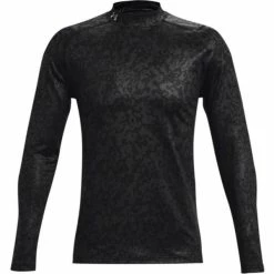 Under Armour Gents ColdGear® Infrared Long Sleeve AOP Mock Galaxy Black (022)