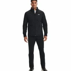 Under Armour Gents ColdGear® Infrared Taper Pants Black (001) -Golf Clothing Shop P 1366289UAGENTSCGITAPERPANTSBLACK001 4 L