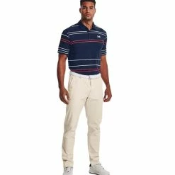 Under Armour Gents Chino Tapered Pants Summit White - Halo Grey (110) -Golf Clothing Shop P 1370081UNDERARMOURPANTSWHITE110GENTS 3 L