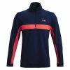 Under Armour Gents Storm Midlayer ½ Zip Top Academy - Rush Red (409) -Golf Clothing Shop P 13701190UNDERARMOURTOPACADEMYRED409GENTS L
