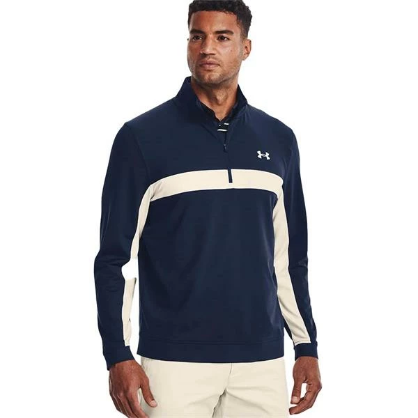 Under Armour Gents Storm Midlayer ½ Zip Top Academy - Summit White (408) 5 Under Armour Gents Storm Midlayer ½ Zip Top Academy - Summit White (408) - Image 3