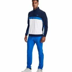 Under Armour Gents Storm Midlayer ½ Zip Top Academy - White (410) -Golf Clothing Shop P 13701190UNDERARMOURTOPACADEMYWHITE410GENTS 4 L