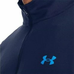 Under Armour Gents Storm Midlayer ½ Zip Top Academy - White (410) -Golf Clothing Shop P 13701190UNDERARMOURTOPACADEMYWHITE410GENTS 5 L