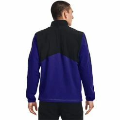Under Armour Gents Storm Windstrike ½ Zip Top Bauhaus Blue (456) -Golf Clothing Shop P 1370156UNDERARMOURTOPBAUHAUSBLUE456GENTS 3 L