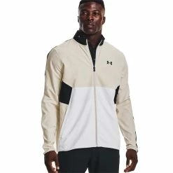 Under Armour Gents Storm Windstrike Full Zip Top Summit White (110) -Golf Clothing Shop P 1370157UNDERARMOURTOPSUMMITWHITE110GENTS 2 L