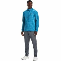 Under Armour Gents Armour Fleece® Twist Hoodie Blue (Capri 419) -Golf Clothing Shop P 1373354UNDERARMOURHOODIEBLUE419GENTS 4 L