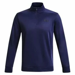 Under Armour Gents Armour Fleece® ½ Zip Midnight Navy (410)