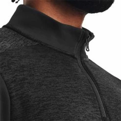 Under Armour Gents Armour Fleece® Twist ¼ Zip Top Grey (010) -Golf Clothing Shop P 1373359UNDERARMOURTOPGREY010GENTS 5 L