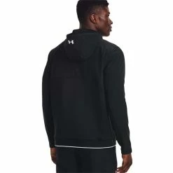 Under Armour Gents Storm Daytona Zip Top Pitch Black - Reflective (001) -Golf Clothing Shop P 1373412UNDERARMOURTOPBLACK001GENTS 3 L