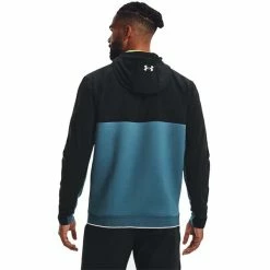 Under Armour Gents Storm Daytona Zip Top Pitch Black (003) -Golf Clothing Shop P 1373412UNDERARMOURTOPBLACK003GENTS 3 L