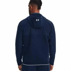 Under Armour Gents Storm Daytona Zip Top Pitch Navy - Reflective (408) -Golf Clothing Shop P 1373412UNDERARMOURTOPNAVYREFLECTIVE408GENTS 3 L