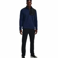 Under Armour Gents Storm SweaterFleece Navy (408) -Golf Clothing Shop P 1373415UNDERARMOURSWEATERFLEECENAVY408GENTS 4 L