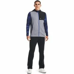 Under Armour Gents Storm SweaterFleece Vest Grey (035) -Golf Clothing Shop P 1373416UNDERARMOURVESTGREY035GENTS 4 L