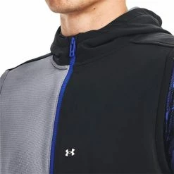 Under Armour Gents Storm SweaterFleece Vest Grey (035) -Golf Clothing Shop P 1373416UNDERARMOURVESTGREY035GENTS 5 L