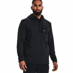 Under Armour Gents Storm SweaterFleece Hoodie Black (001) -Golf Clothing Shop P 1373523UNDERARMOURHOODIEBLACK001GENTS 2 L