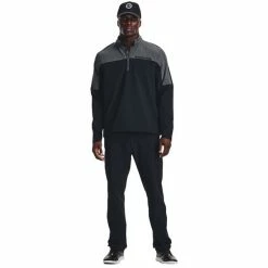 Under Armour Gents Storm Windstrike ½ Zip Top Black (001) 12 Under Armour Gents Storm Windstrike ½ Zip Top Black (001) -Golf Clothing Shop P 1377382UNDERARMOURTOPSTATICBLACK001GENTS 4 L