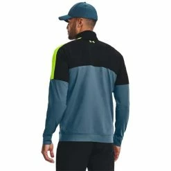 Under Armour Gents Storm Midlayer Jacket Static Blue (414) -Golf Clothing Shop P 1377399UNDERARMOURJACKETSTATICBLUE414GENTS 1 L