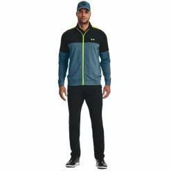Under Armour Gents Storm Midlayer Jacket Static Blue (414) -Golf Clothing Shop P 1377399UNDERARMOURJACKETSTATICBLUE414GENTS 2 L