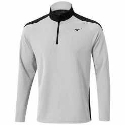 Mizuno Gents Winter Breeze ¼ Zip Grey