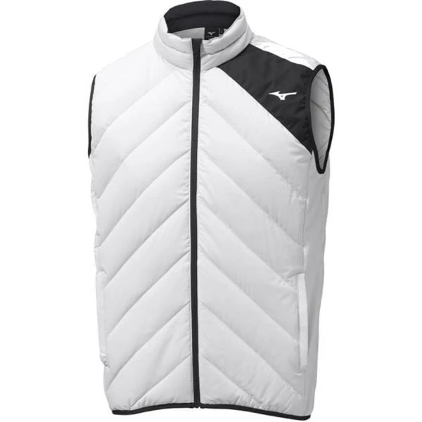 Mizuno Gents Breath Thermo Move Down Gilet Grey 3 Mizuno Gents Breath Thermo Move Down Gilet Grey