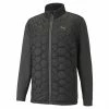Puma Gents Cloundspun WRMLBL Jacket Black -Golf Clothing Shop P 531099PUMAJACKETBLACKGENTS L