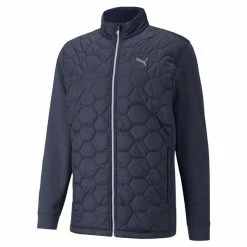 Puma Gents Cloundspun WRMLBL Jacket Navy Blazer