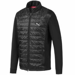 Puma Gents Quilted Primaloft Jacket Peacoat