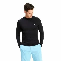 Gents Baselayer Puma Black 9 Gents Baselayer Puma Black -Golf Clothing Shop P 597598PUMABASELAYERPUMABLACKGENTS 2 L