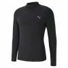 Gents Baselayer Puma Black 1 Gents Baselayer Puma Black -Golf Clothing Shop P 597598PUMABASELAYERPUMABLACKGENTS L