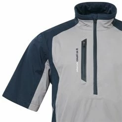 Golf Clothing Shop -Golf Clothing Shop P 6086ABACUSRAINSHIRTGREYNAVY630GENTS 1 L