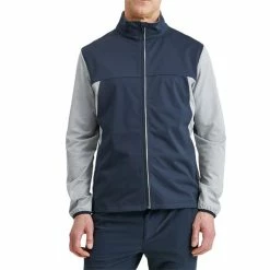 ABACUS Gent Dornoch Softshell Hybrid Jacker Navy - Light Grey (373) 8 ABACUS Gent Dornoch Softshell Hybrid Jacker Navy - Light Grey (373) -Golf Clothing Shop P 6287ABACUSJACKETNAVYLIGHTGREY373GENTS 2 L