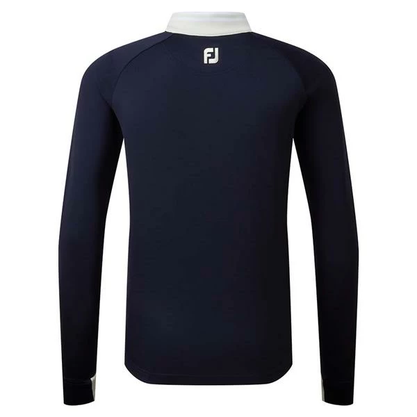 FootJoy Gents Rib Trim Chill Out Navy Almond 4 FootJoy Gents Rib Trim Chill Out Navy Almond - Image 2