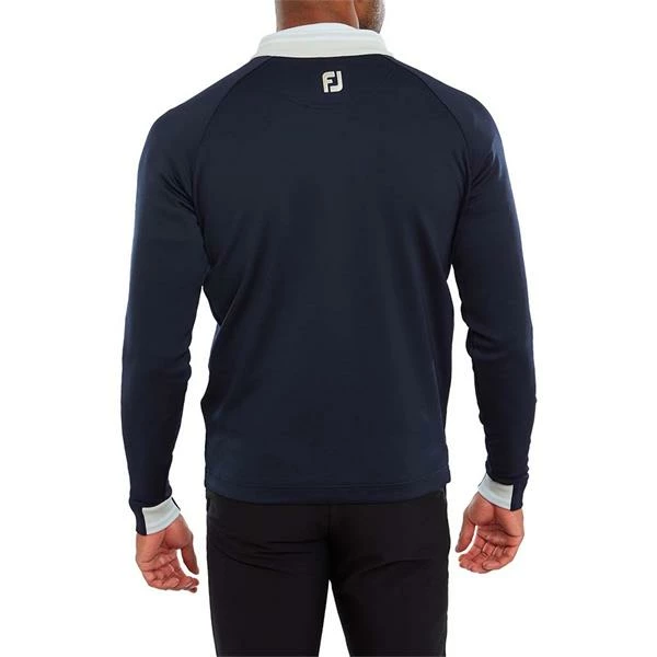 FootJoy Gents Rib Trim Chill Out Navy Almond 6 FootJoy Gents Rib Trim Chill Out Navy Almond - Image 4