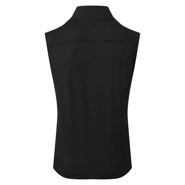 FootJoy Gents Ottoman Knit Vest Black 4 FootJoy Gents Ottoman Knit Vest Black - Image 2