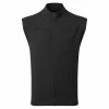 FootJoy Gents Ottoman Knit Vest Black -Golf Clothing Shop P 80064FOOTJOYVESTBLACKGENTS L