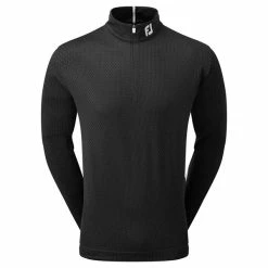 FootJoy Gents Tonal Print Knit Chill Out Black