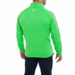 FootJoy Gents Chill-Out Pullover Green -Golf Clothing Shop P 80145FOOTJOYTOPGREENGENTS 3 L